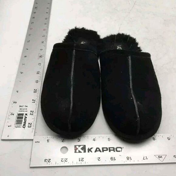 UGG Pearle slippers Black Unisex Women 12 or Men 10.5 main image 5